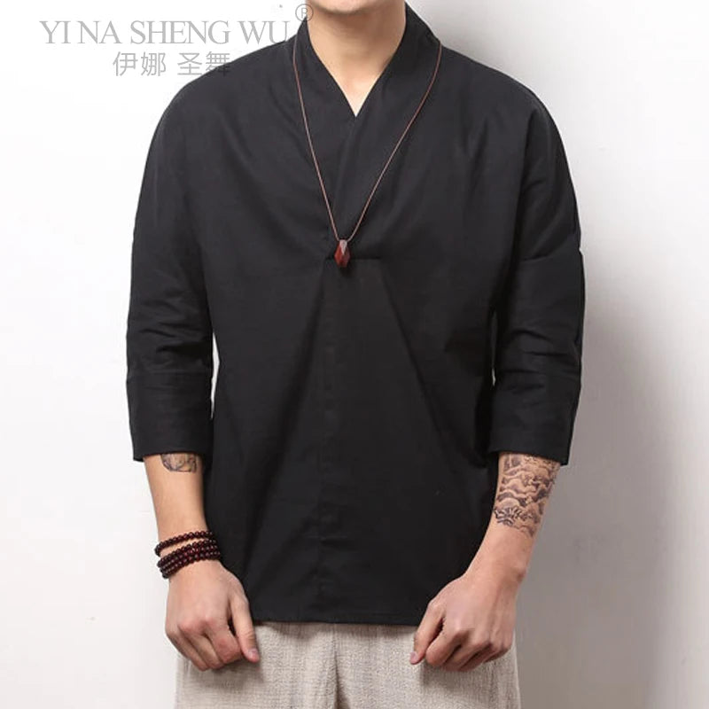 Kimono cardigan samouraï – Streetwear japonais homme