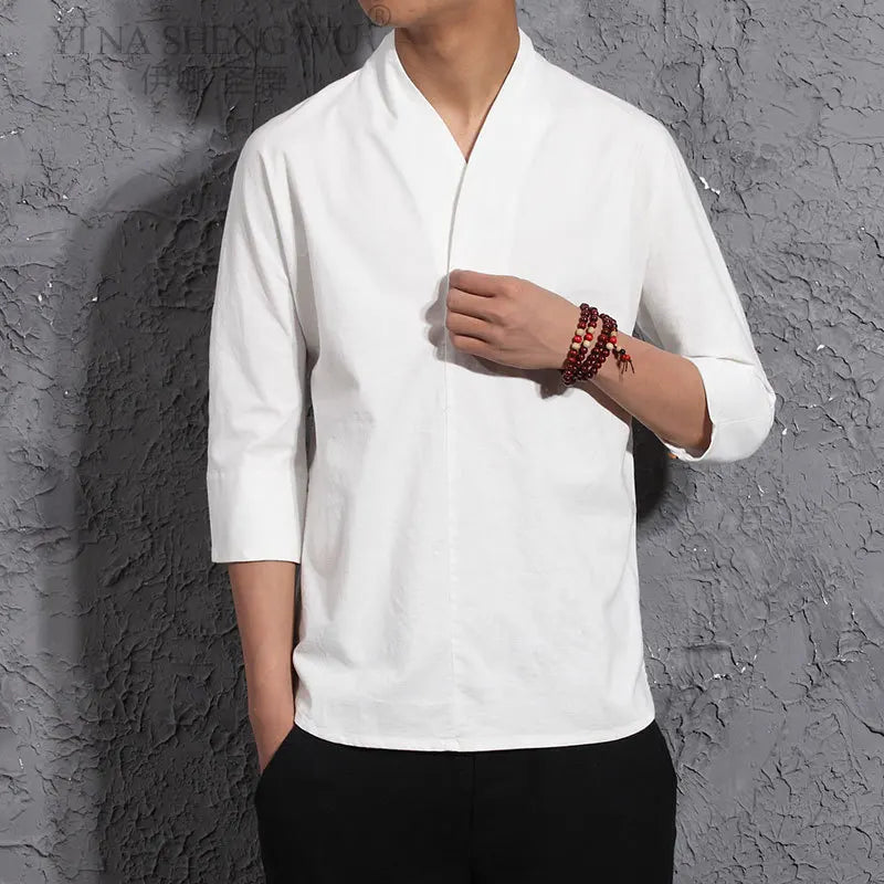 Kimono cardigan samouraï – Streetwear japonais homme