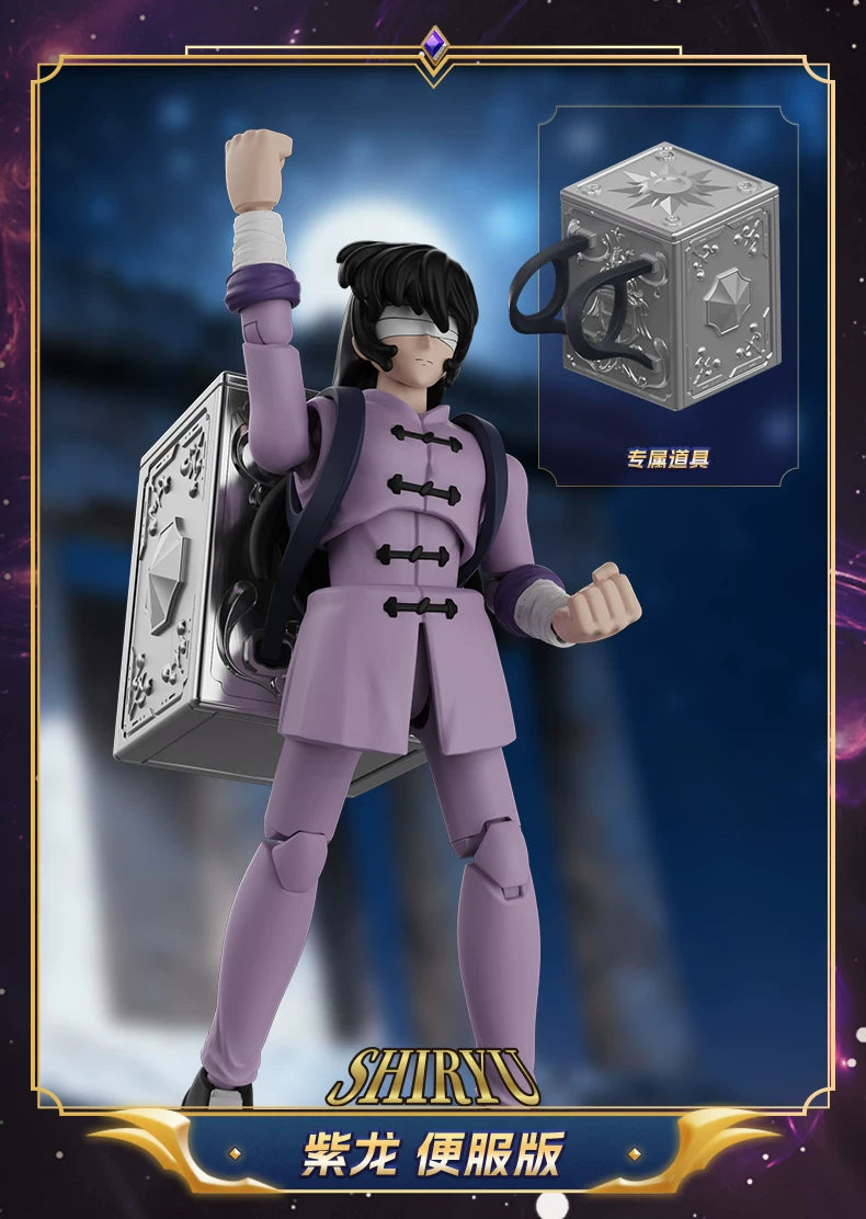 Coffret Saint Seiya – 4 figurines en boîte surprise