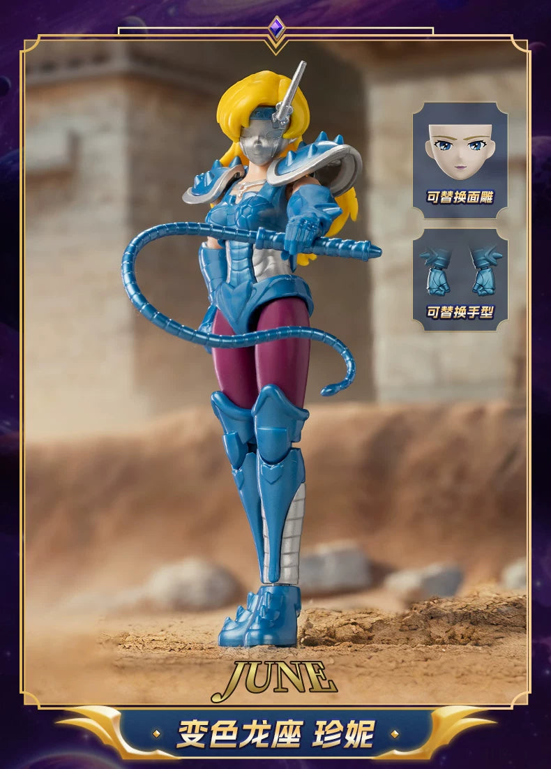 Coffret Saint Seiya – 4 figurines en boîte surprise