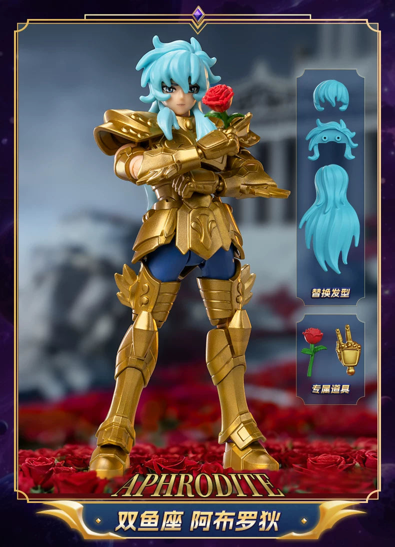 Coffret Saint Seiya – 4 figurines en boîte surprise