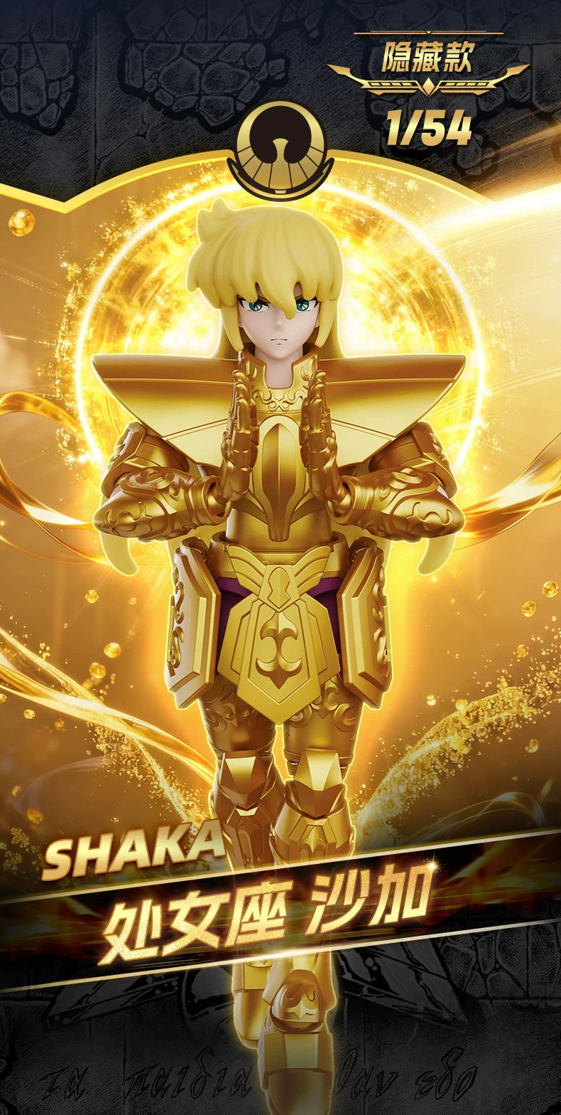 Coffret Saint Seiya – 4 figurines en boîte surprise