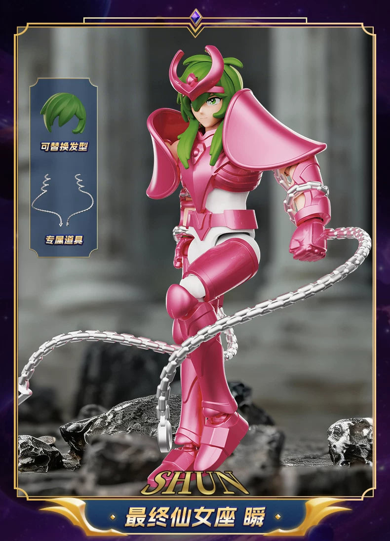 Coffret Saint Seiya – 4 figurines en boîte surprise