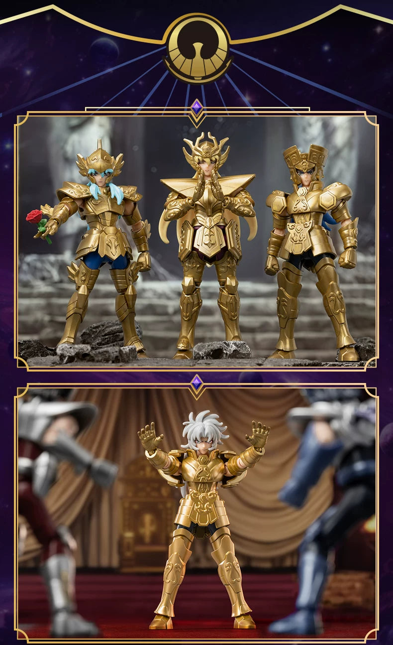 Coffret Saint Seiya – 4 figurines en boîte surprise
