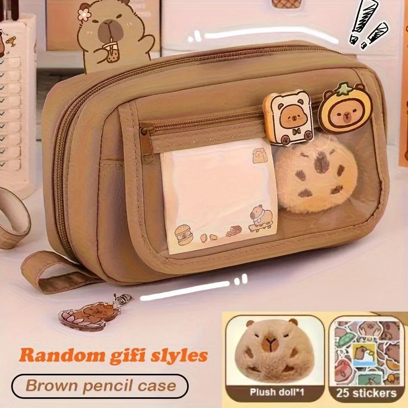 Trousse grande capacité à rabat – Kit 27 pièces