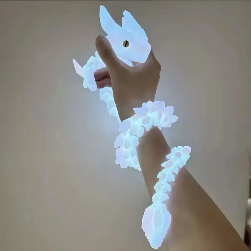 Dragon gemme 3D lumineux – Lumière aurora