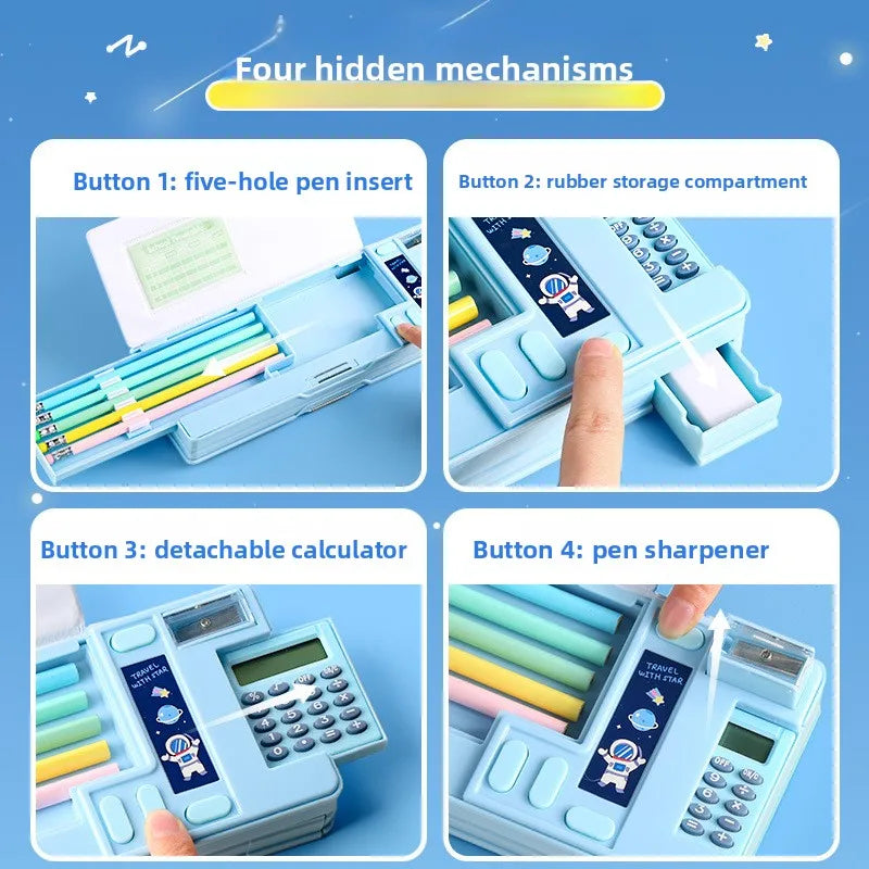 Trousse à crayons dessin animé – Grande capacité