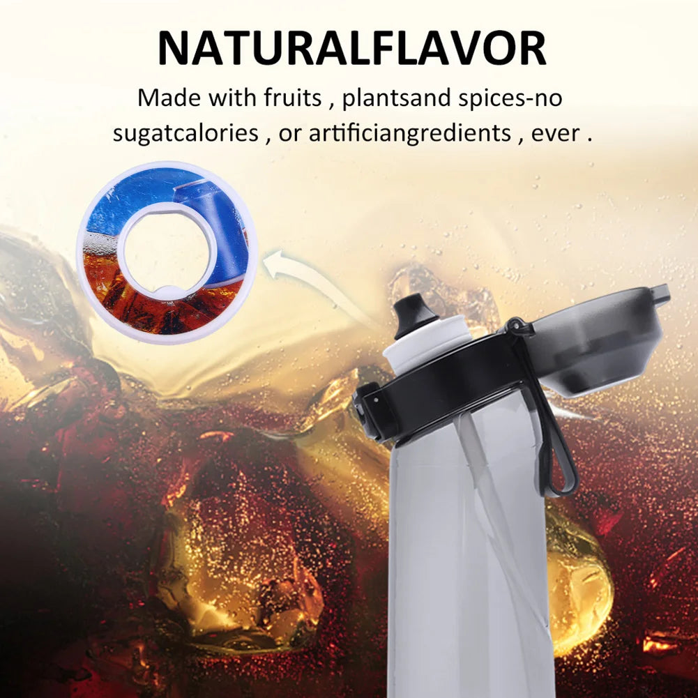 Pods Arômes Fruités Recharges – Zéro Sucre, Compatible Gourde Sport 650ml