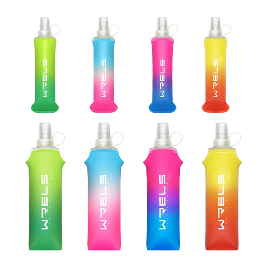 Gourde Souple Pliable TPU – 250ml & 500ml, Ultralégère pour le Sport & l’Outdoor