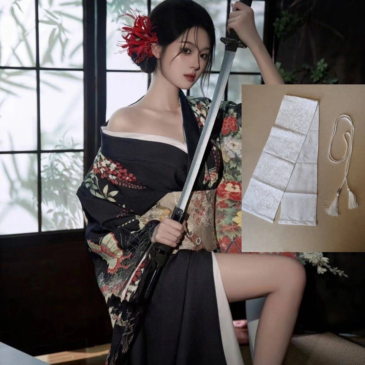 Kimono femme Yukata Haori – Robe japonaise traditionnelle