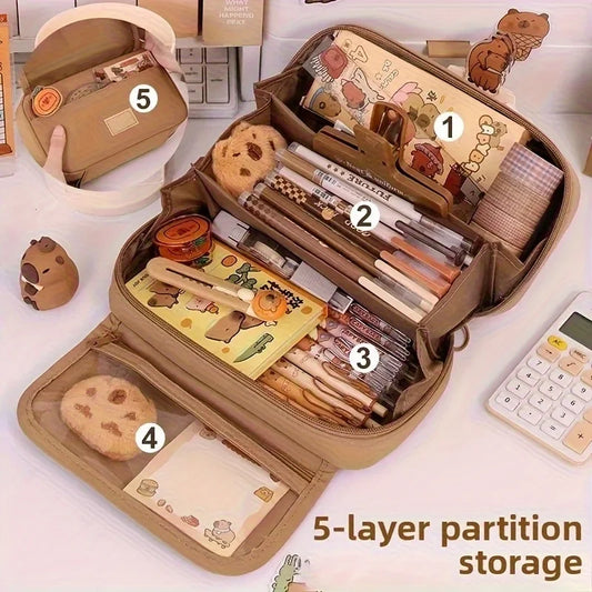 Trousse grande capacité à rabat – Kit 27 pièces
