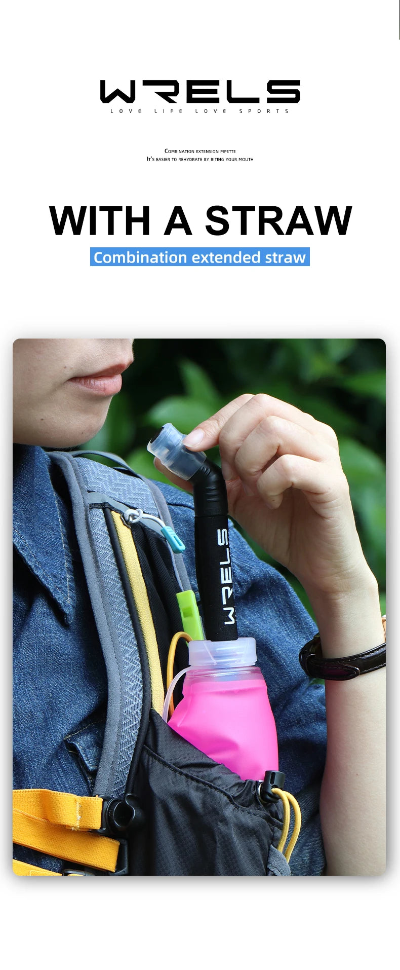 Gourde Souple Pliable TPU – 250ml & 500ml, Ultralégère pour le Sport & l’Outdoor
