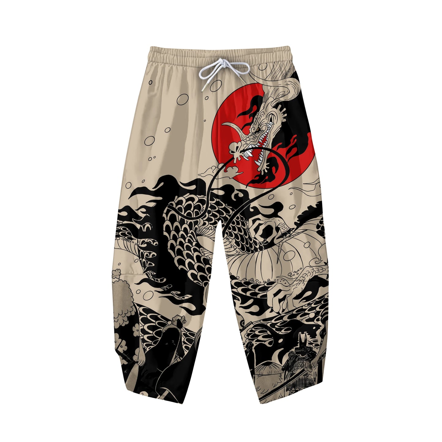 Haori Yukata japonais – Imprimé dragon anime