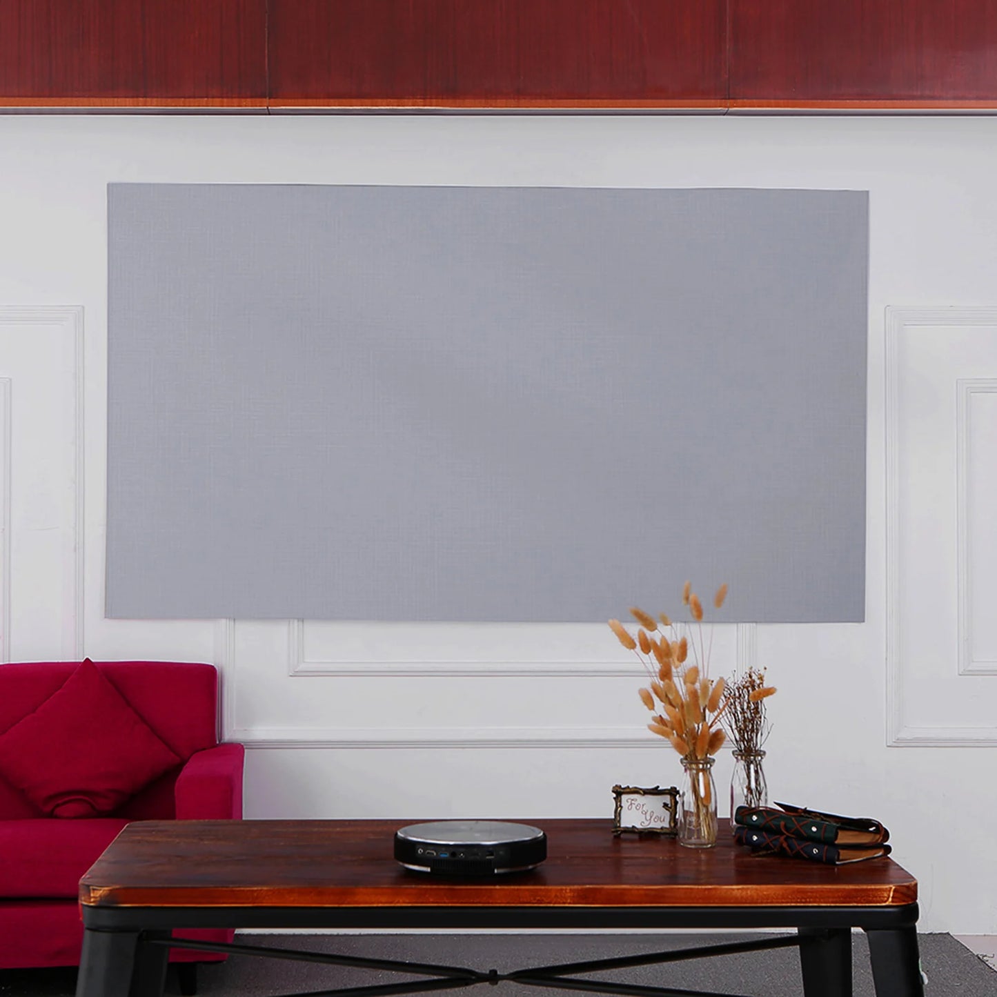 Écran de Projection Portable Anti-Lumière – 60 à 120 Pouces | Home Cinéma, Bureau, Extérieur