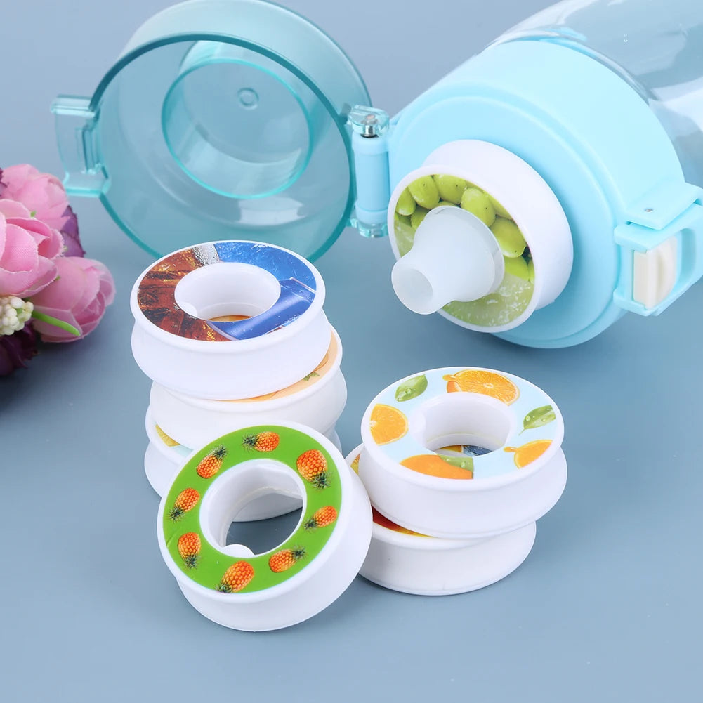 Pods Arômes Fruités Recharges – Zéro Sucre, Compatible Gourde Sport 650ml