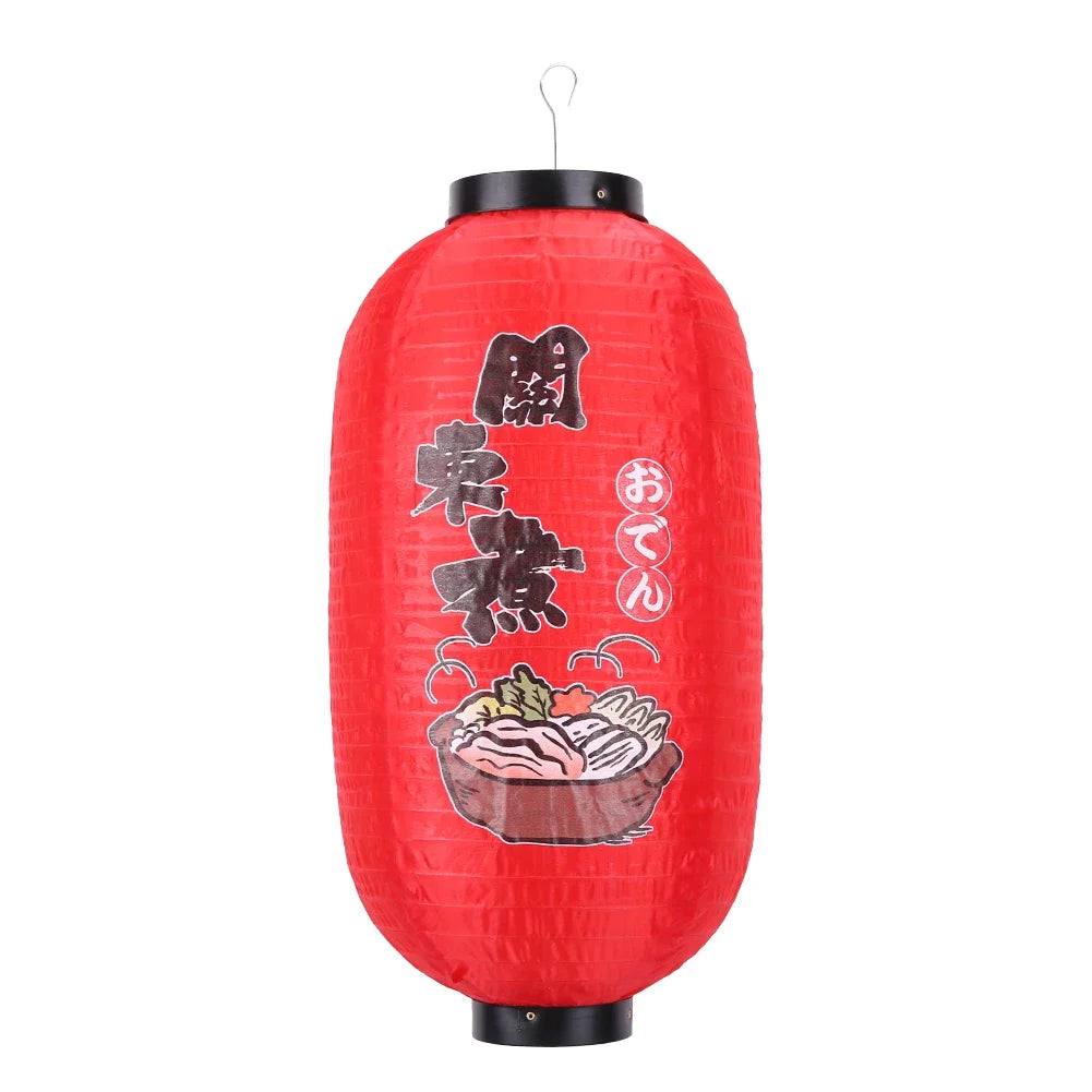 1/2/4 lanternes à sushis et fondue chinoise de 25 cm (10 pouces), style japonais, imprimées, étanches, pour bars, restaurants et pubs. Accessoires de décoration.