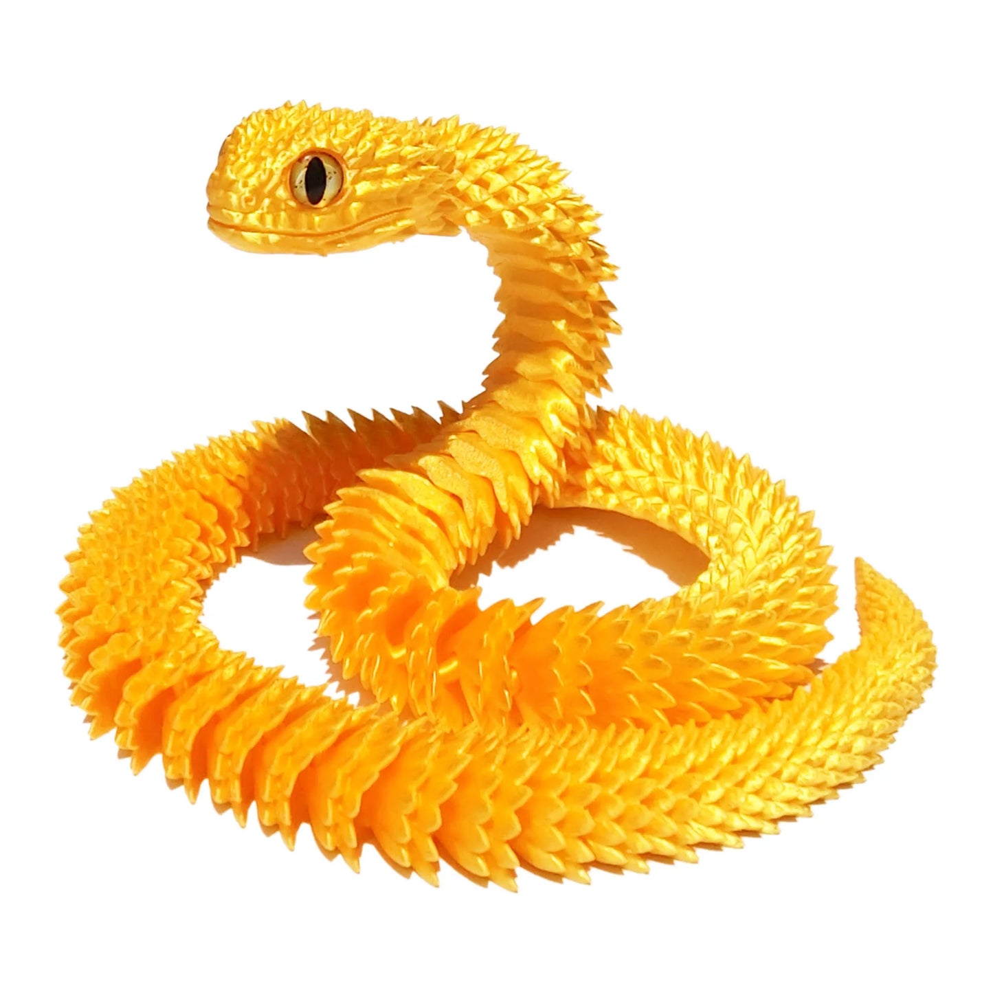 Serpent 3D articulé – Décoration et jouet