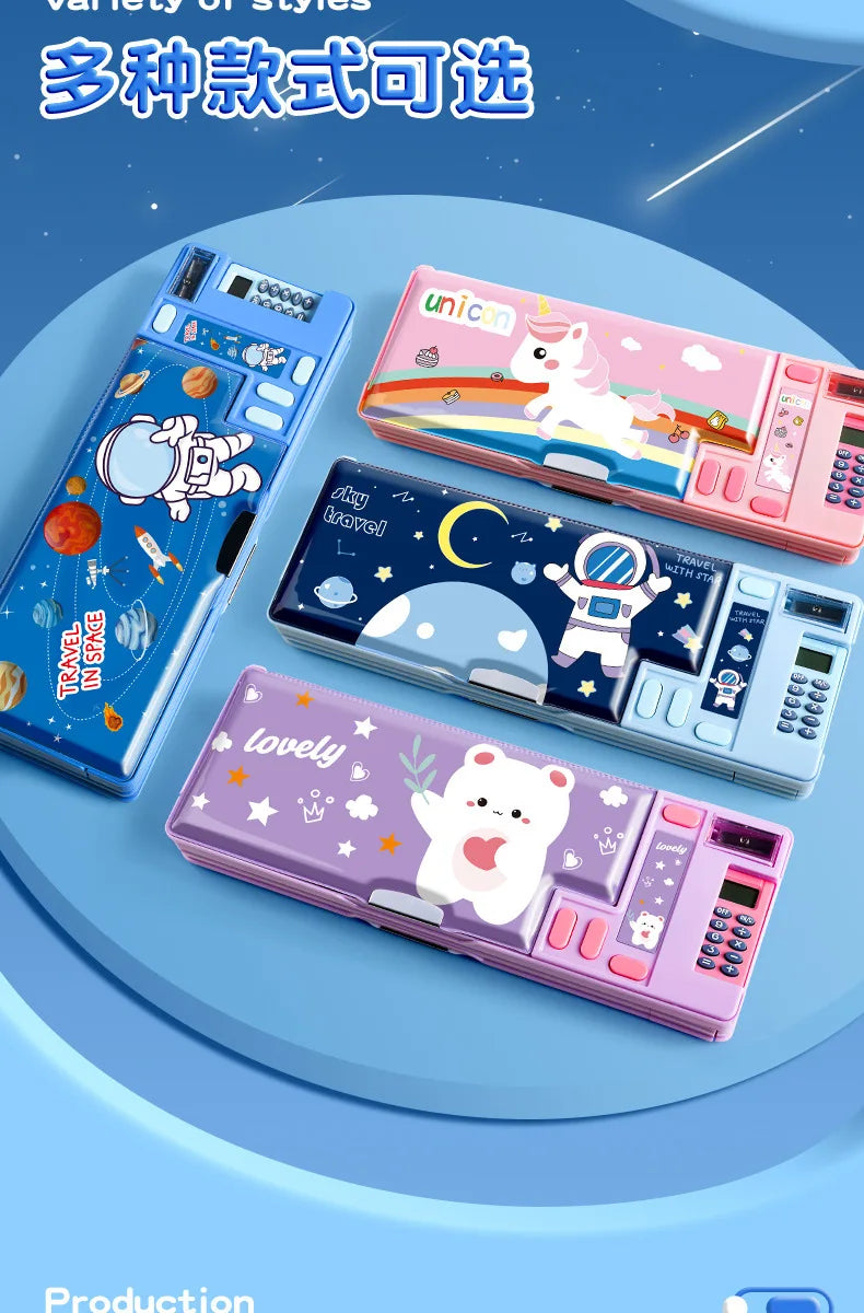 Trousse à crayons dessin animé – Grande capacité