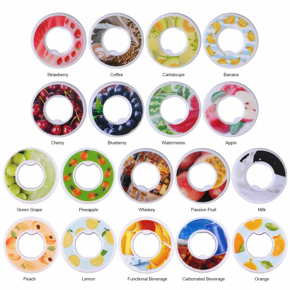 Pods Arômes Fruités Recharges – Zéro Sucre, Compatible Gourde Sport 650ml