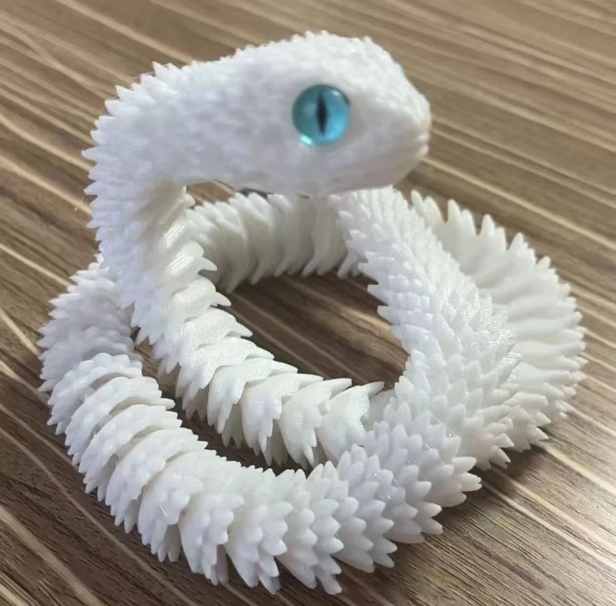 Serpent 3D articulé – Décoration et jouet