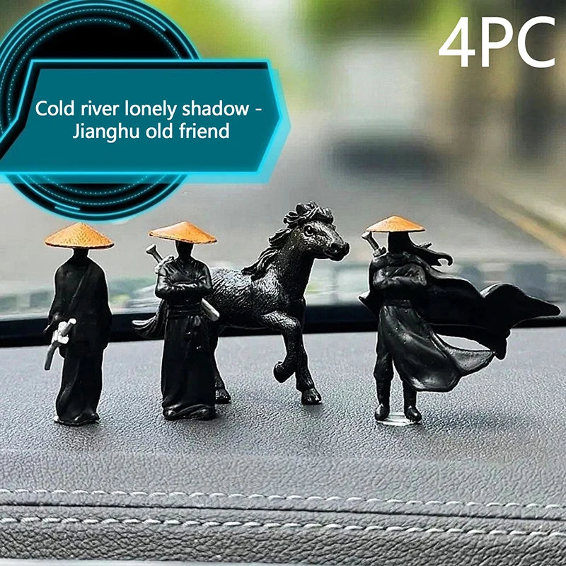Figurines guerriers samouraï japonais – 5 cm