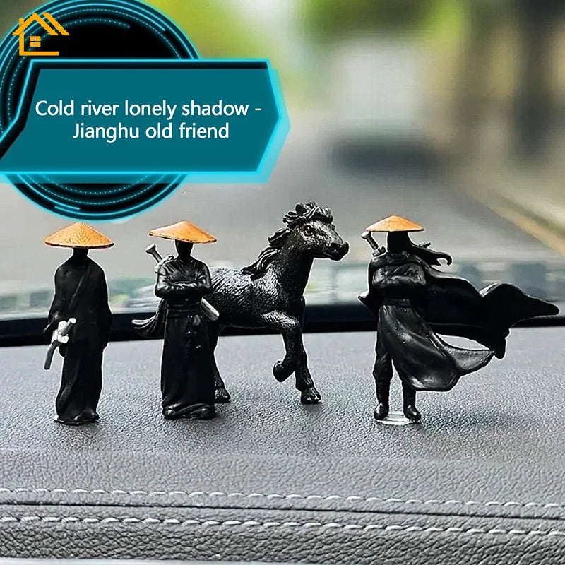 Figurines guerriers samouraï japonais – 5 cm
