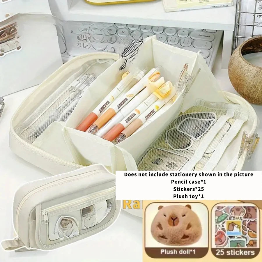 Trousse grande capacité à rabat – Kit 27 pièces