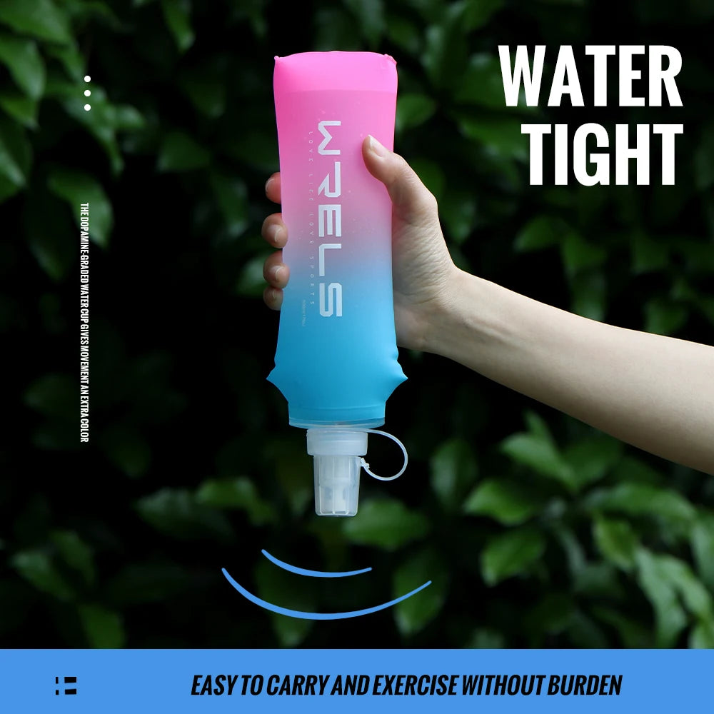 Gourde Souple Pliable TPU – 250ml & 500ml, Ultralégère pour le Sport & l’Outdoor