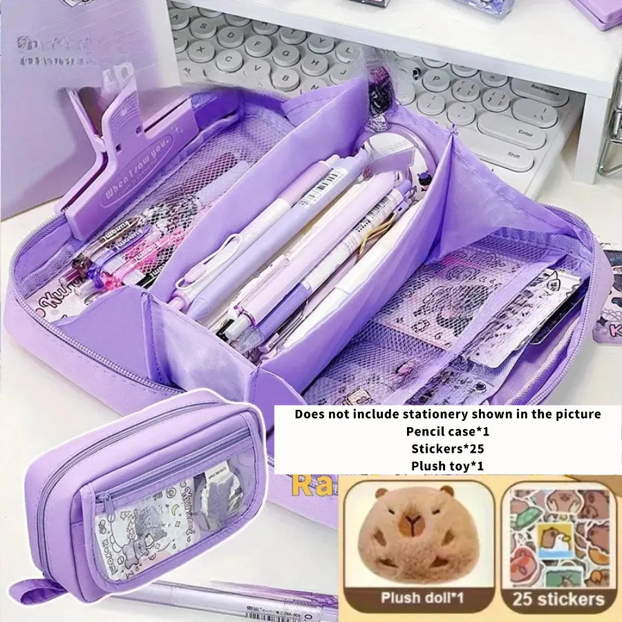 Trousse grande capacité à rabat – Kit 27 pièces