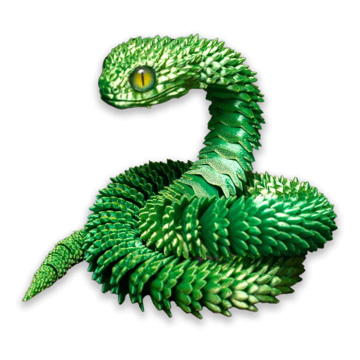 Serpent 3D articulé – Décoration et jouet