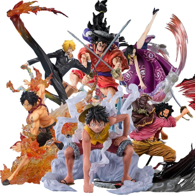 Figurine One Piece – Boîte surprise Les 4 Empereurs