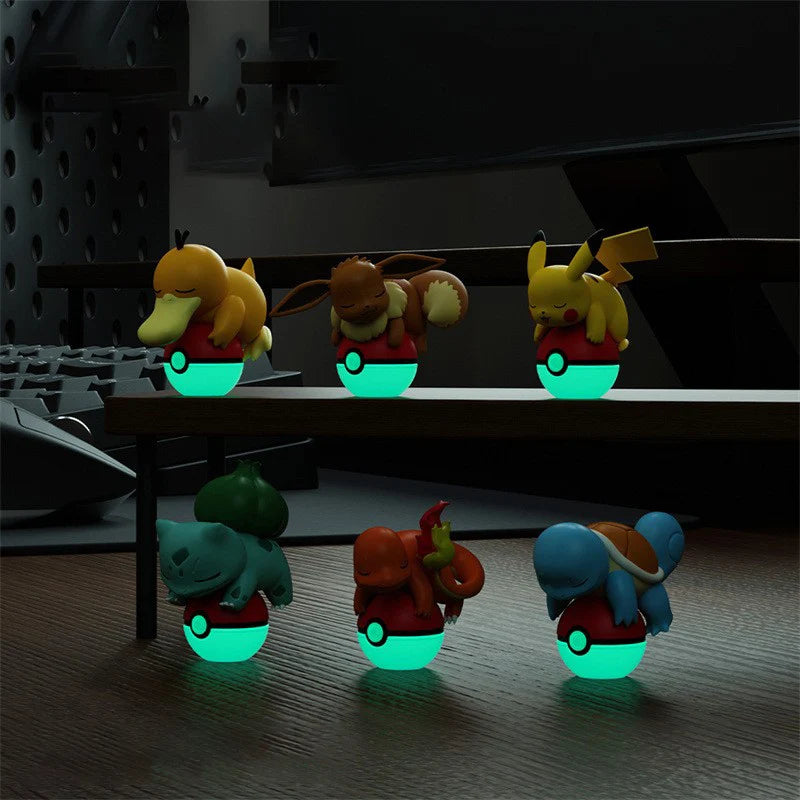 Figurine Pokémon – Pikachu, Évoli, Salamèche, Bulbizarre, Psykokwak