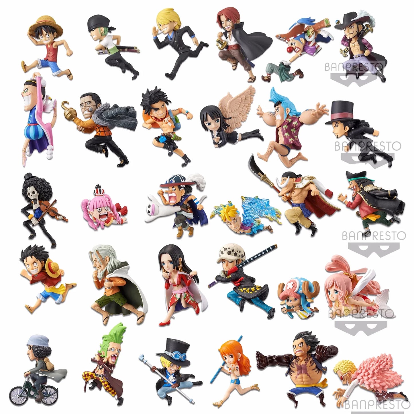 Figurine One Piece – Boîte surprise Les 4 Empereurs